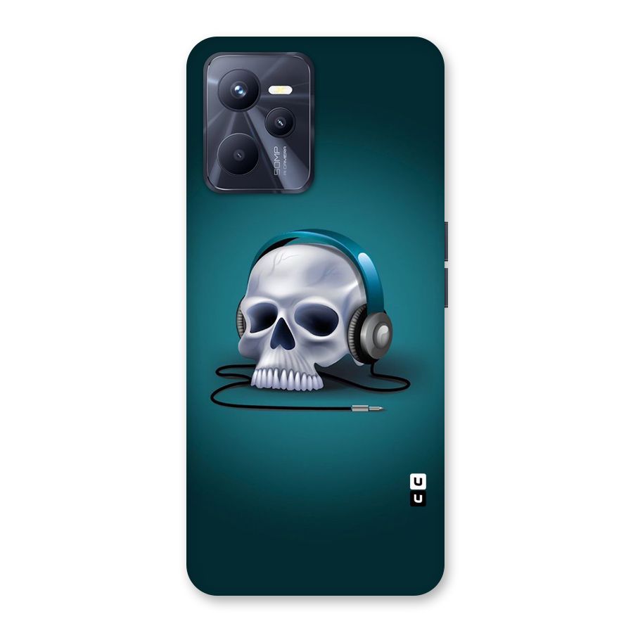 Music Skull Back Case for Realme C35