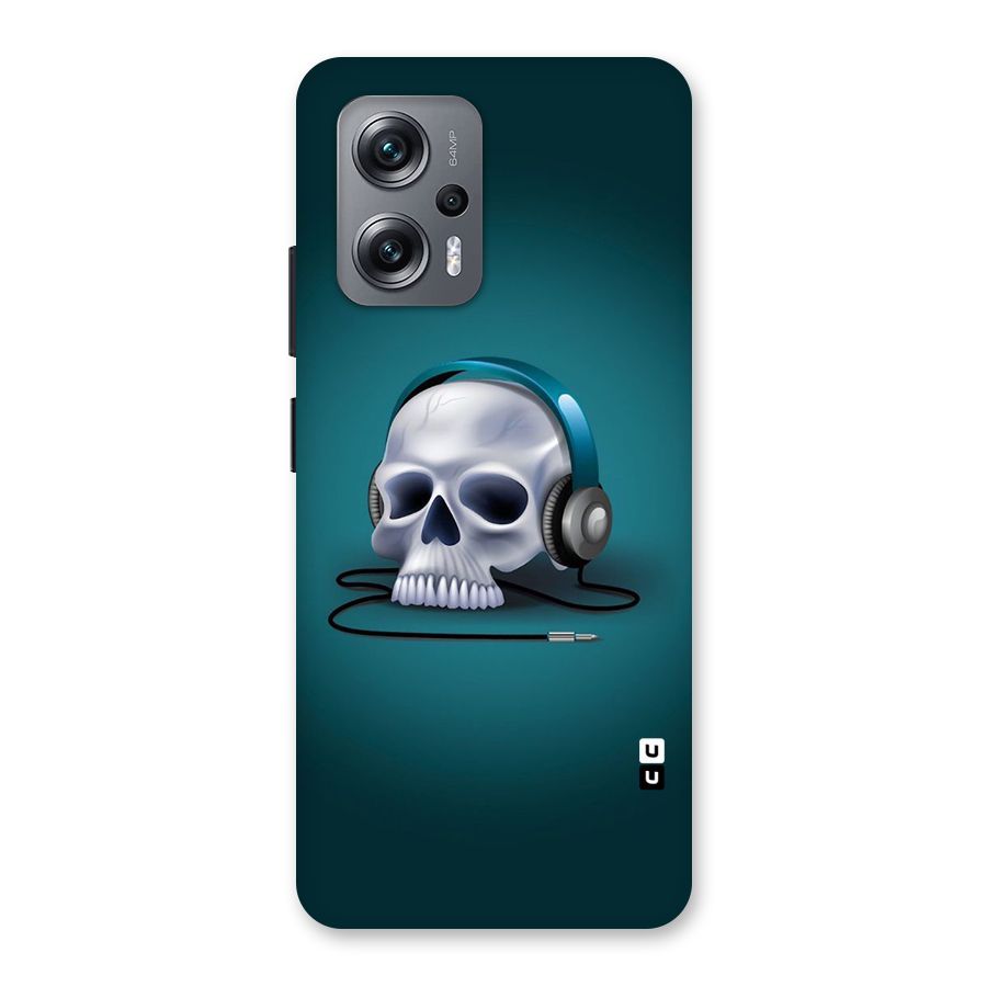Music Skull Back Case for Redmi K50i