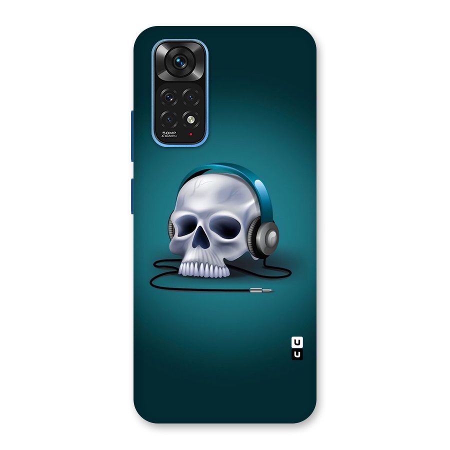 Music Skull Back Case for Redmi Note 11S