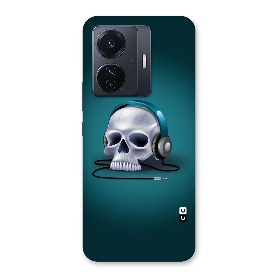 Music Skull Back Case for Vivo T1 Pro