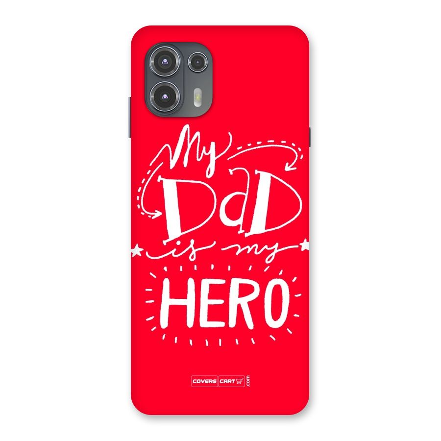 My Dad My Hero Back Case for Motorola Edge 20 Fusion