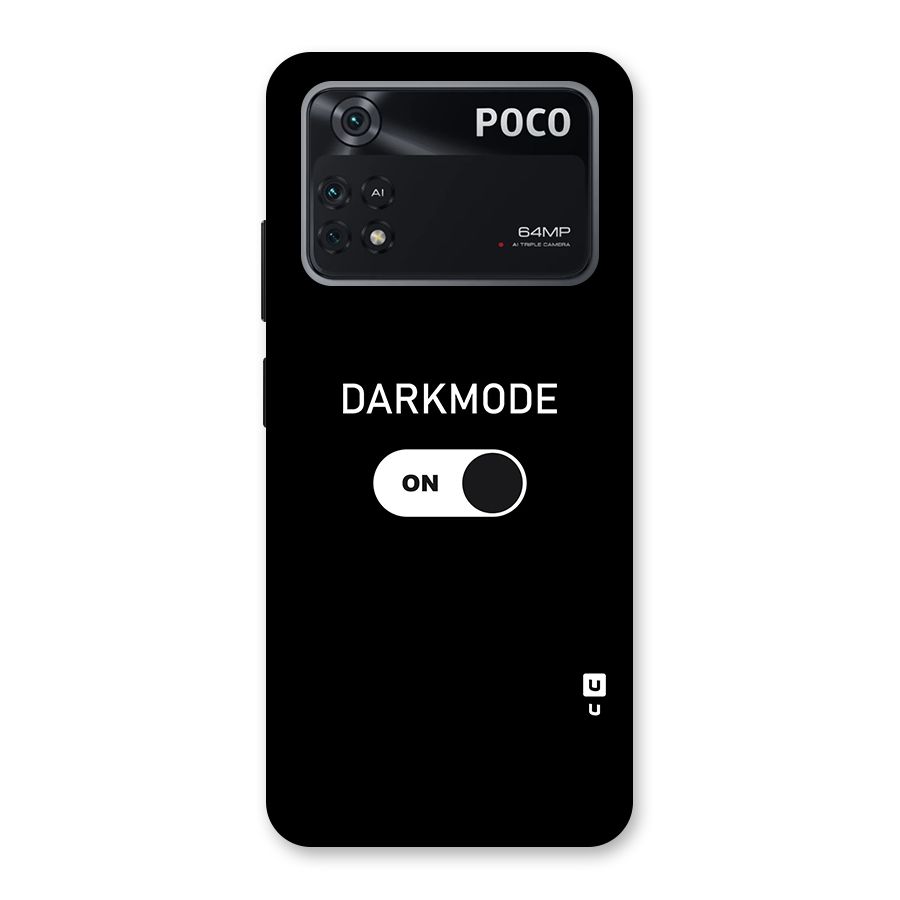 My Darkmode On Back Case for Poco M4 Pro 4G
