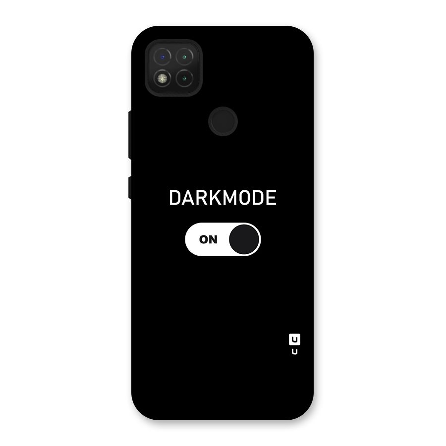 My Darkmode On Back Case for Redmi 9 Activ