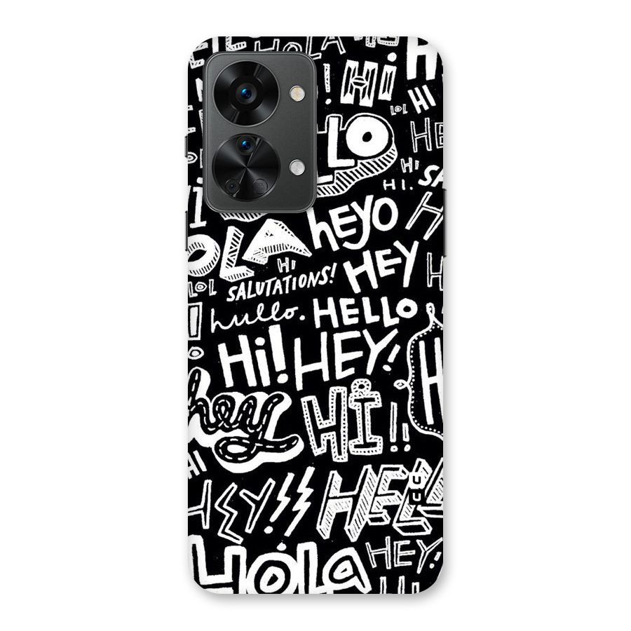 My Friend Back Case for OnePlus Nord 2T
