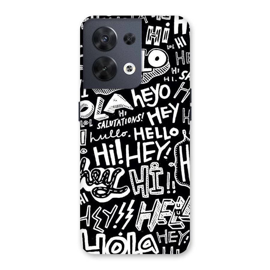 My Friend Back Case for Oppo Reno8 5G