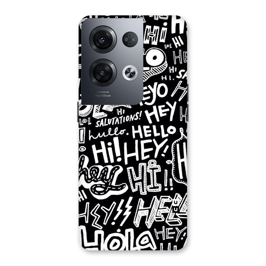 My Friend Back Case for Oppo Reno8 Pro 5G