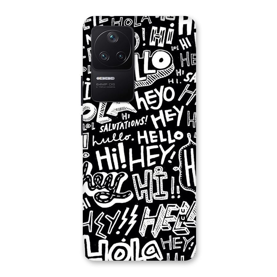 My Friend Back Case for Poco F4 5G