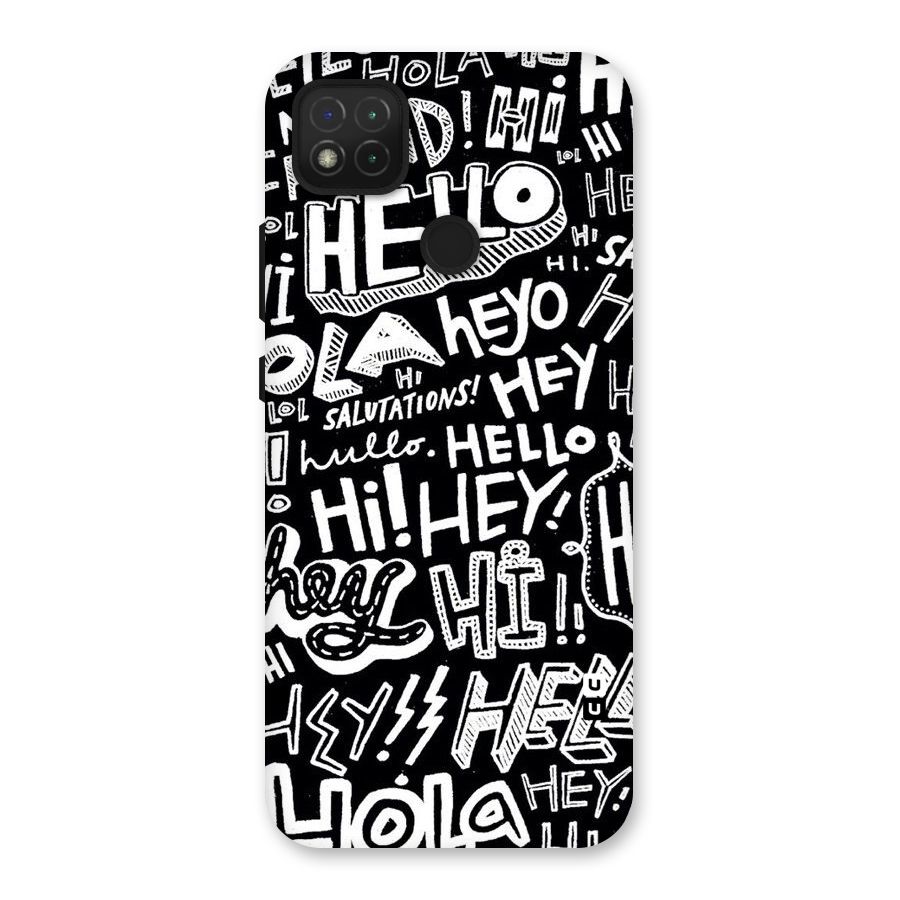 My Friend Back Case for Redmi 9 Activ