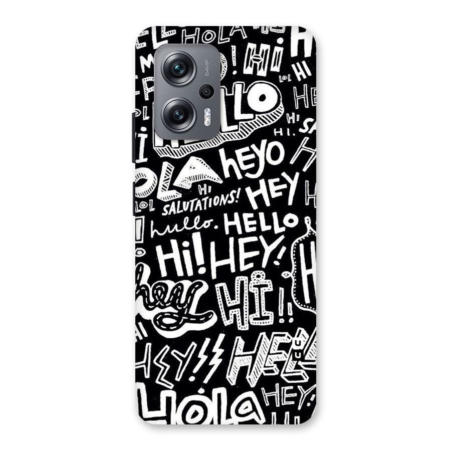 My Friend Back Case for Redmi K50i
