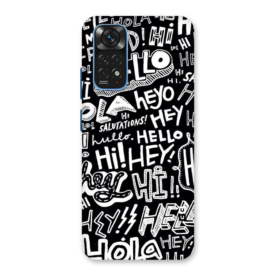My Friend Back Case for Redmi Note 11S