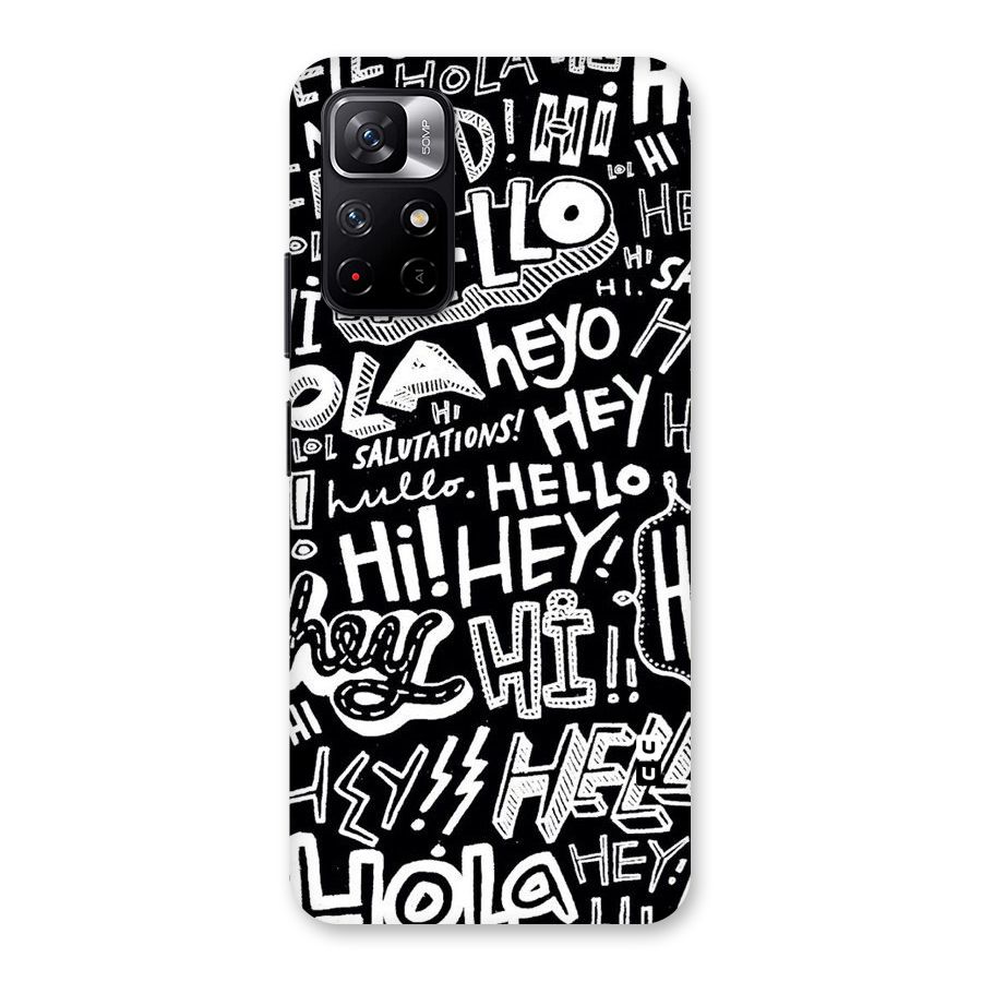 My Friend Back Case for Redmi Note 11T 5G