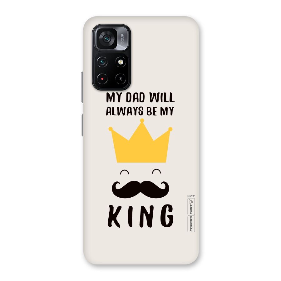My King Dad Back Case for Poco M4 Pro 5G