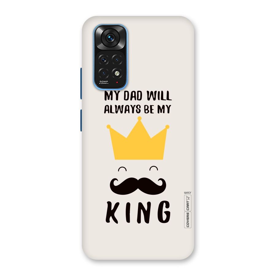 My King Dad Back Case for Redmi Note 11S