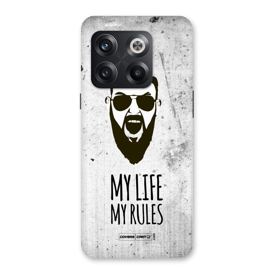 My Life My Rules Back Case for OnePlus 10T