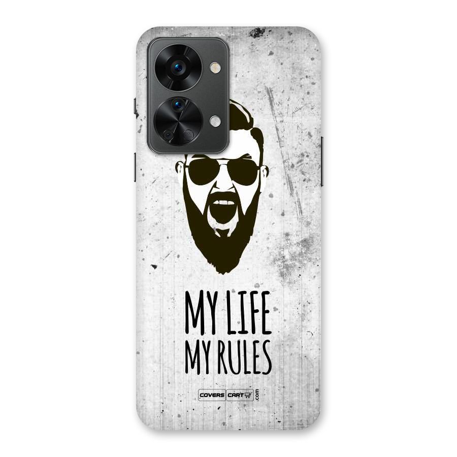 My Life My Rules Back Case for OnePlus Nord 2T