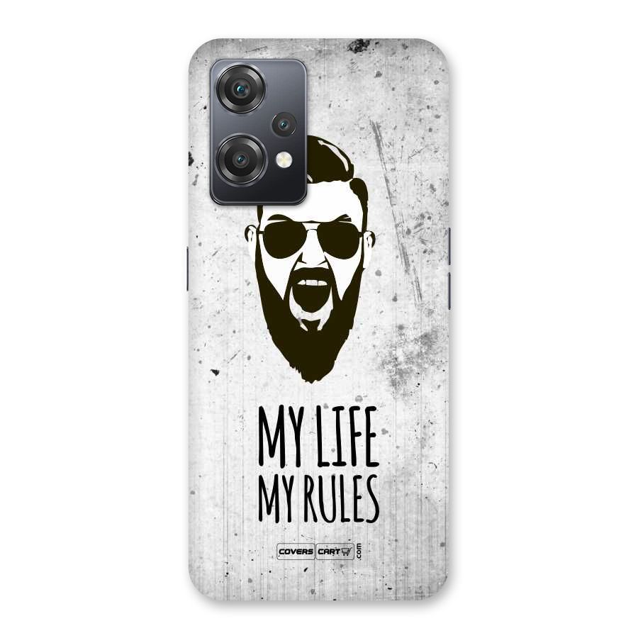 My Life My Rules Back Case for OnePlus Nord CE 2 Lite 5G