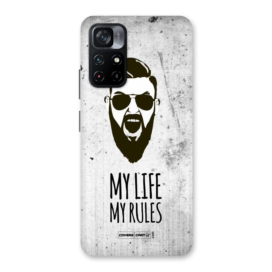 My Life My Rules Back Case for Poco M4 Pro 5G