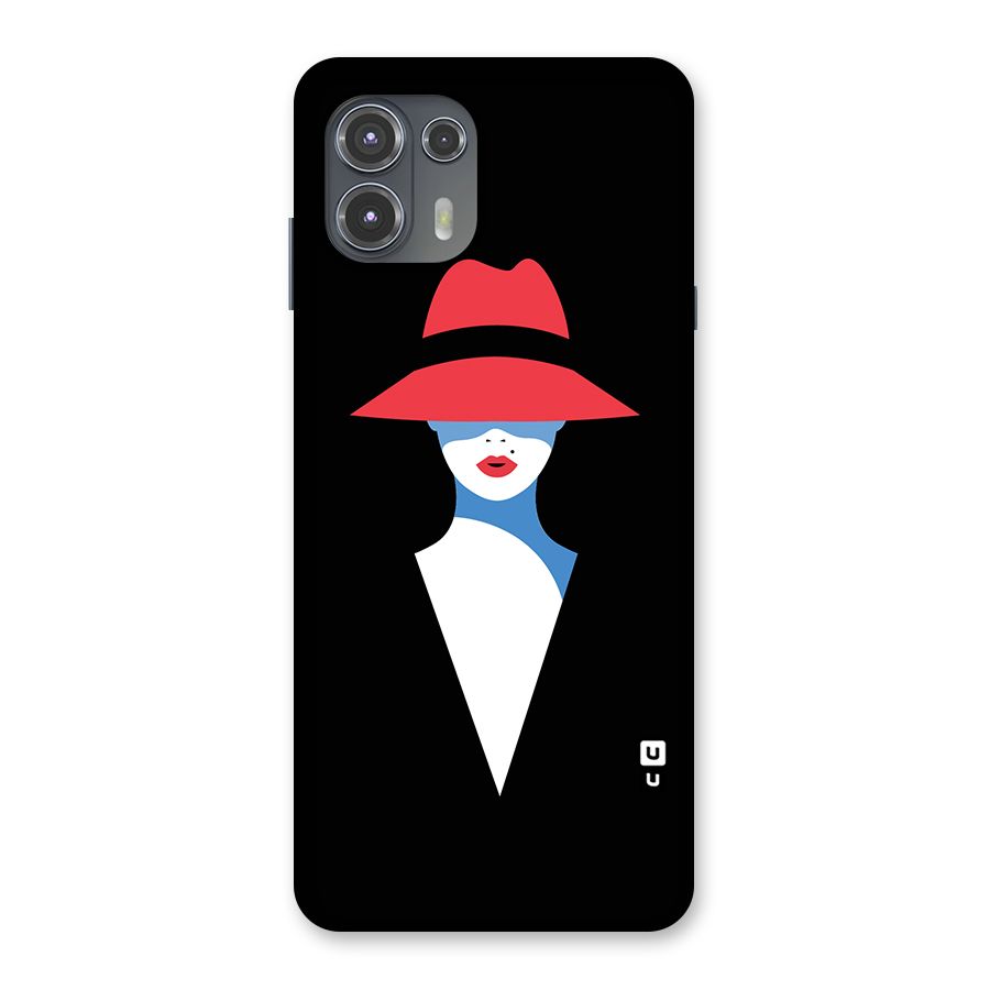 Mysterious Woman Illustration Back Case for Motorola Edge 20 Fusion