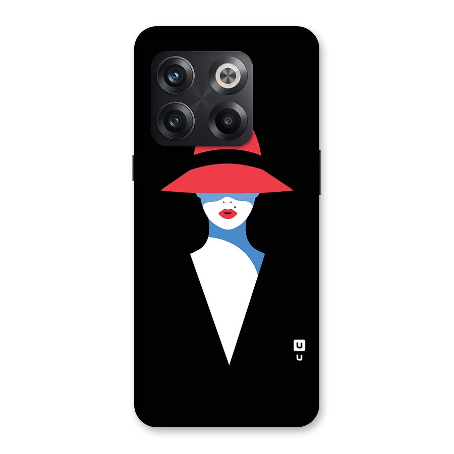 Mysterious Woman Illustration Back Case for OnePlus 10T