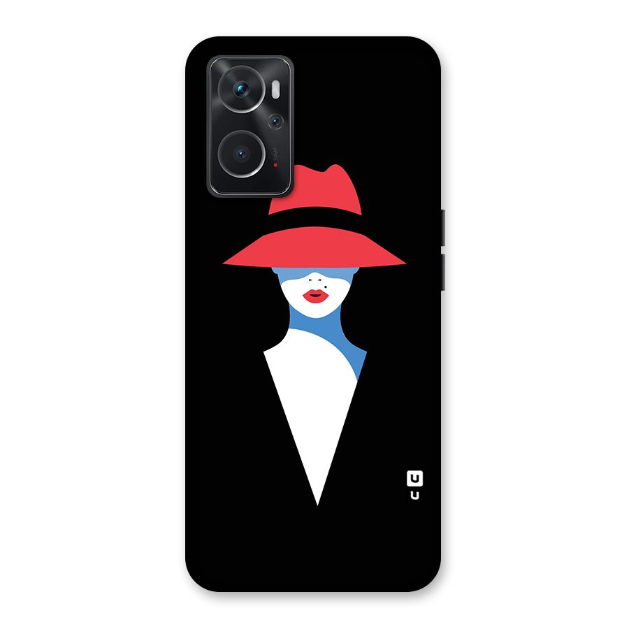 Mysterious Woman Illustration Back Case for Oppo K10 4G