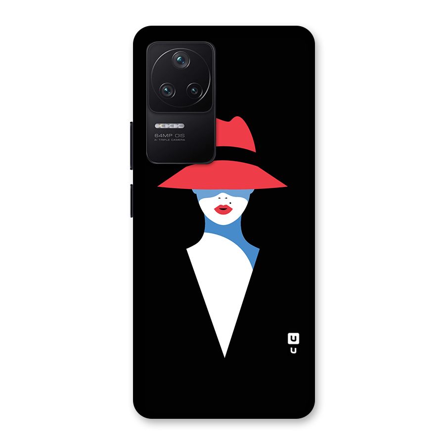 Mysterious Woman Illustration Back Case for Poco F4 5G