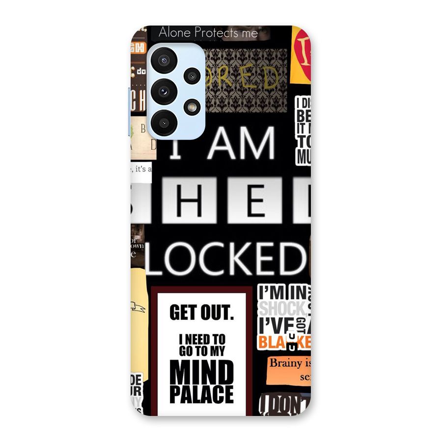 Mystery Pattern Back Case for Galaxy A23