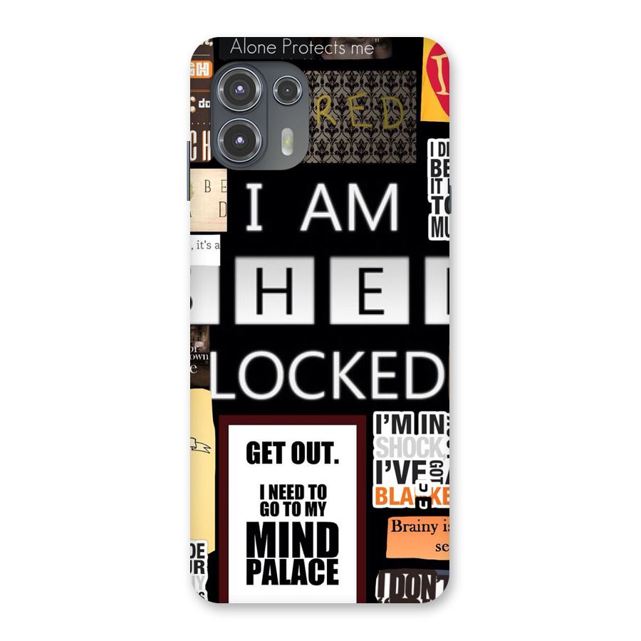 Mystery Pattern Back Case for Motorola Edge 20 Fusion