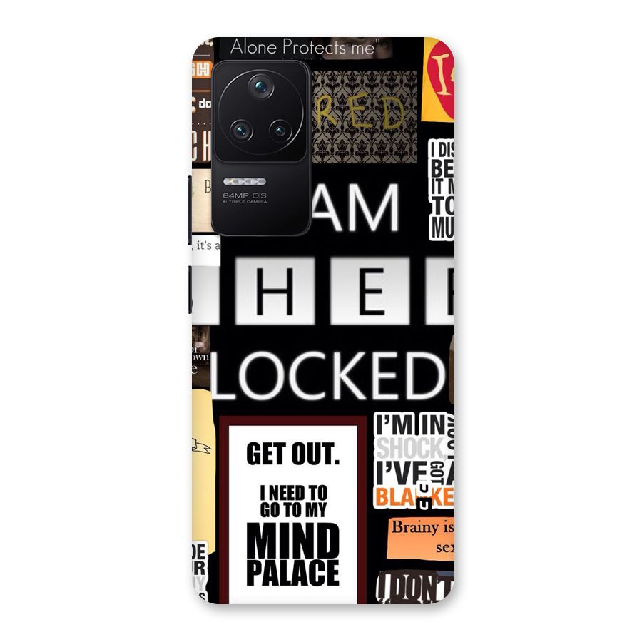 Mystery Pattern Back Case for Poco F4 5G