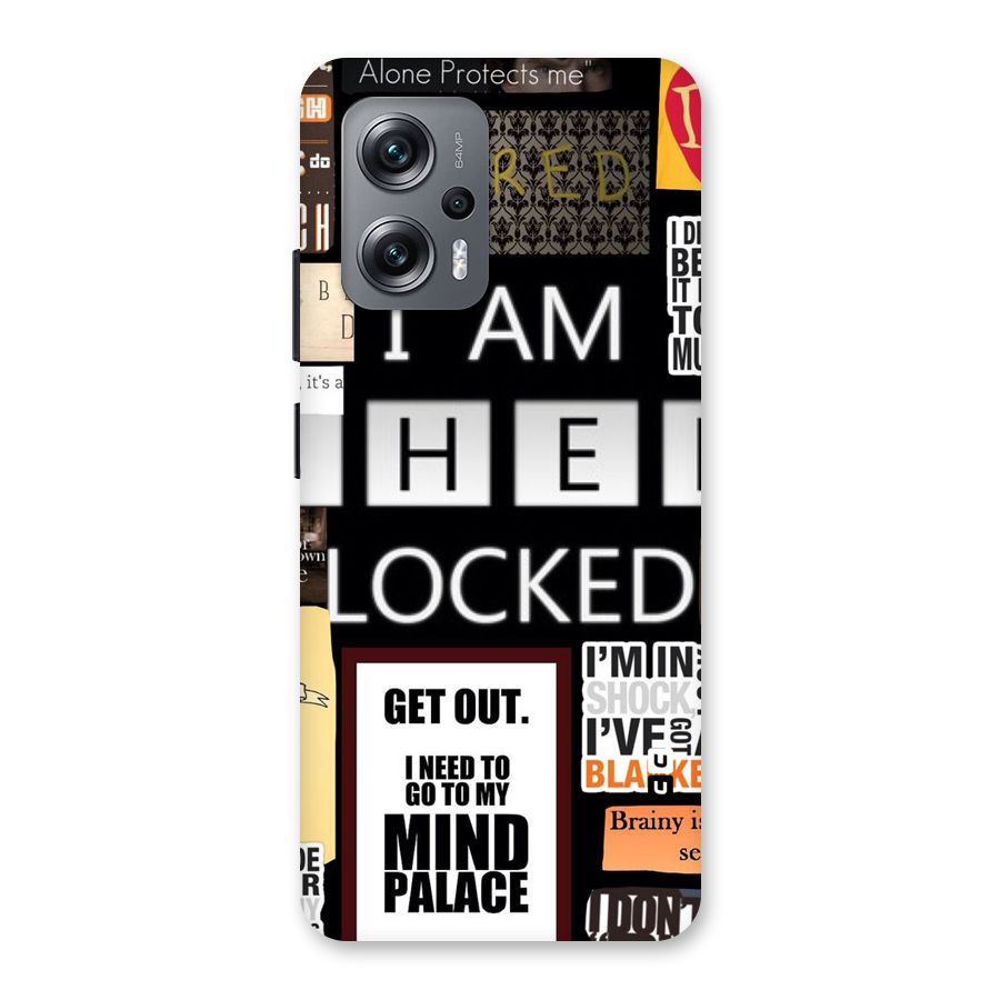 Mystery Pattern Back Case for Redmi K50i