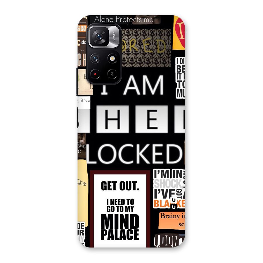 Mystery Pattern Back Case for Redmi Note 11T 5G