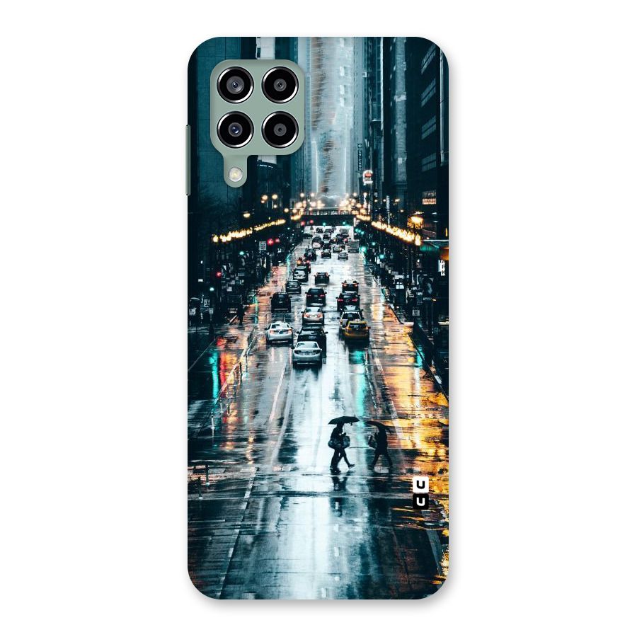 NY Streets Rainy Back Case for Galaxy M33
