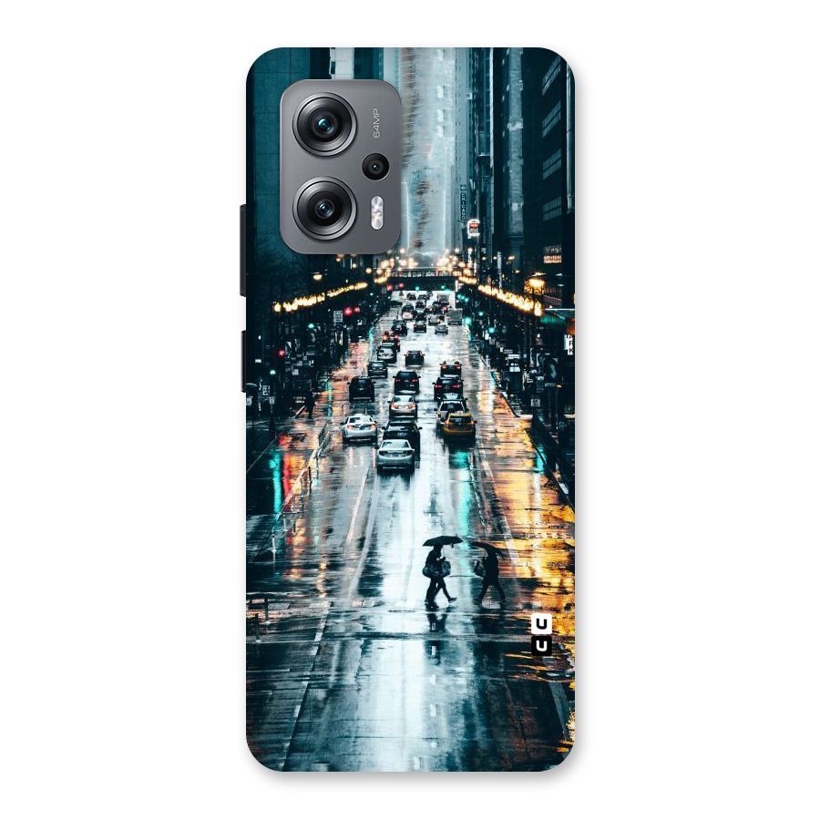 NY Streets Rainy Back Case for Redmi K50i