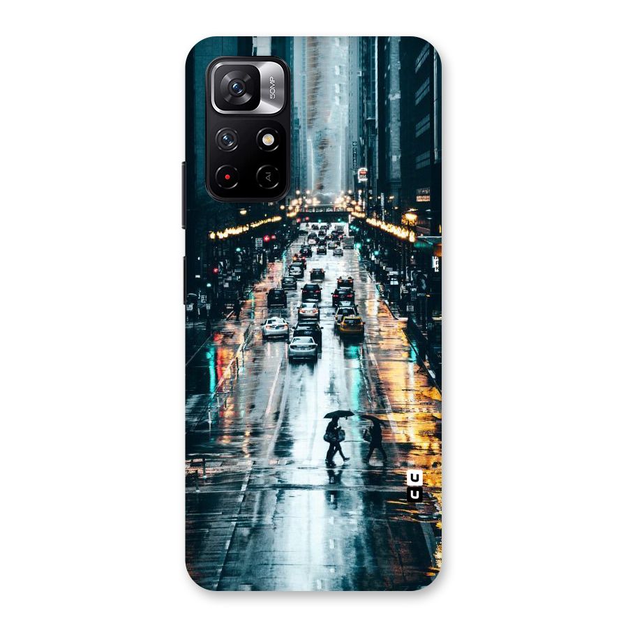 NY Streets Rainy Back Case for Redmi Note 11T 5G