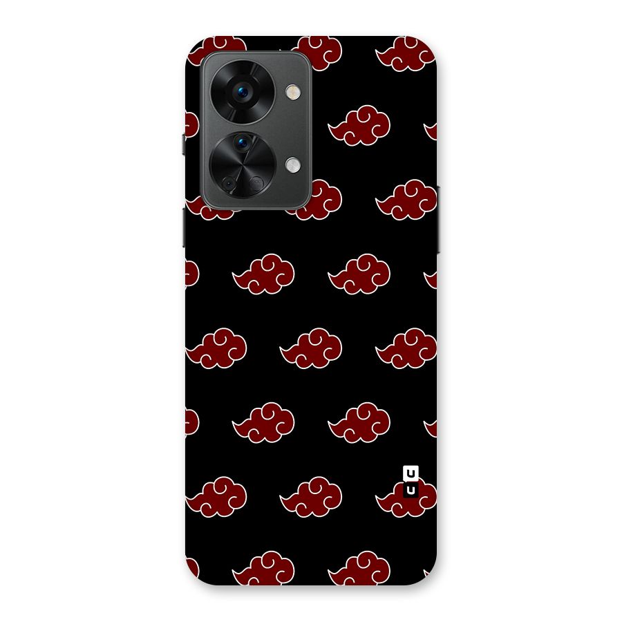 Naruto Akatsuki Pattern Back Case for OnePlus Nord 2T