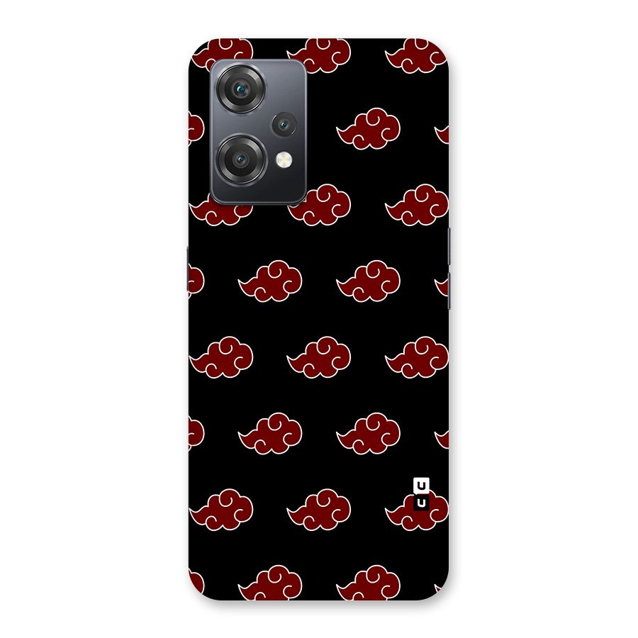 Naruto Akatsuki Pattern Back Case for OnePlus Nord CE 2 Lite 5G