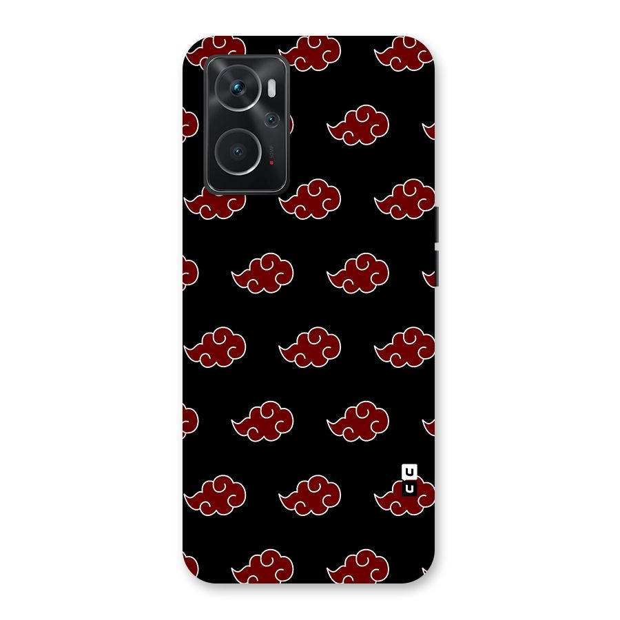 Naruto Akatsuki Pattern Back Case for Oppo K10 4G