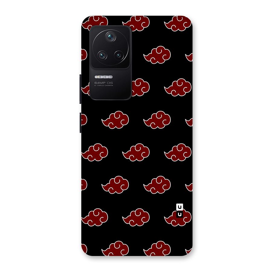 Naruto Akatsuki Pattern Back Case for Poco F4 5G