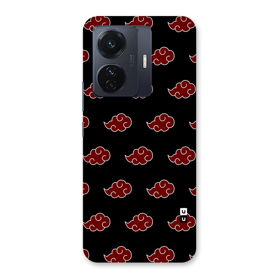 Naruto Akatsuki Pattern Back Case for Vivo T1 Pro