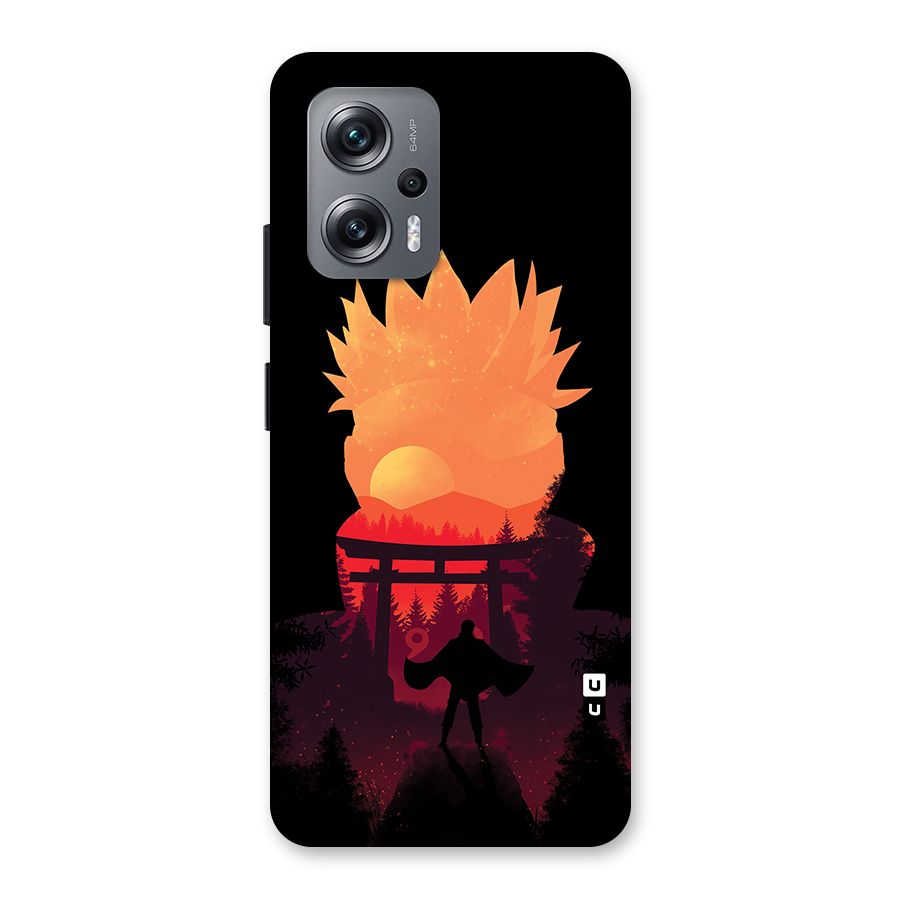 Naruto Anime Sunset Art Back Case for Redmi K50i