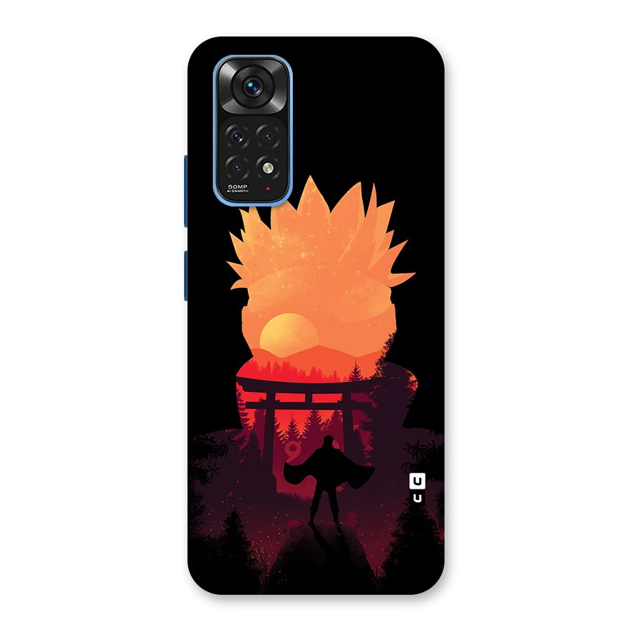 Naruto Anime Sunset Art Back Case for Redmi Note 11S