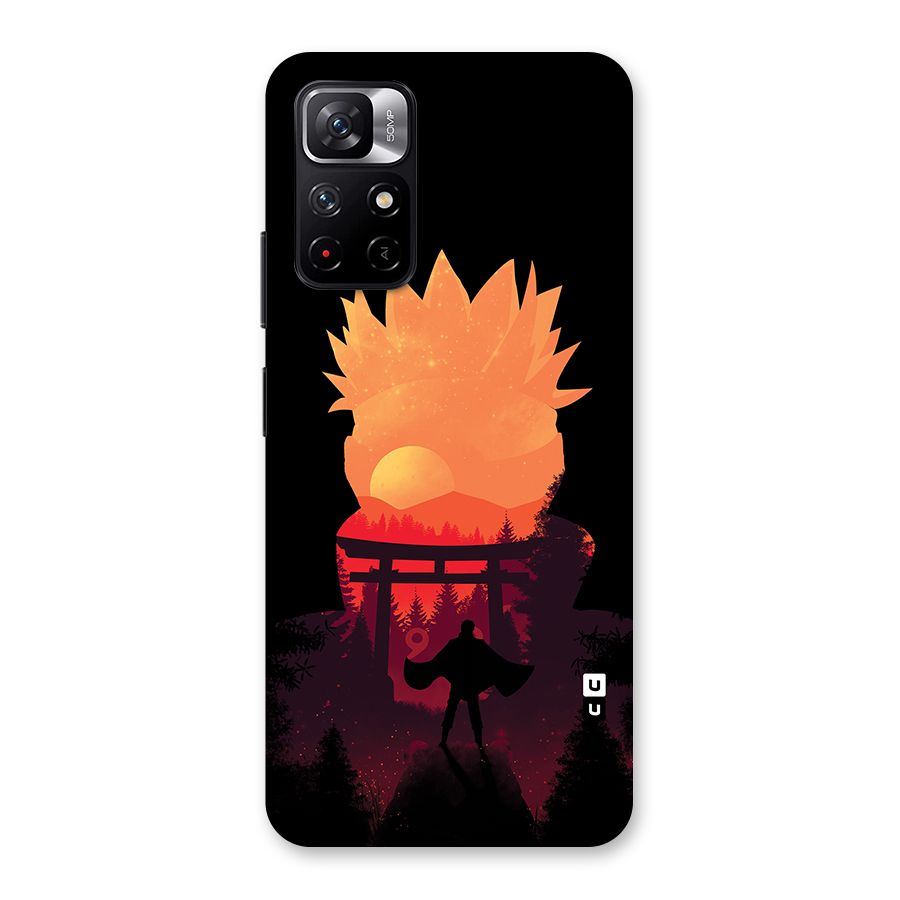 Naruto Anime Sunset Art Back Case for Redmi Note 11T 5G