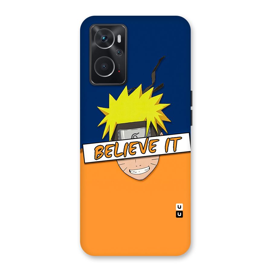 Naruto Believe It Back Case for Oppo K10 4G