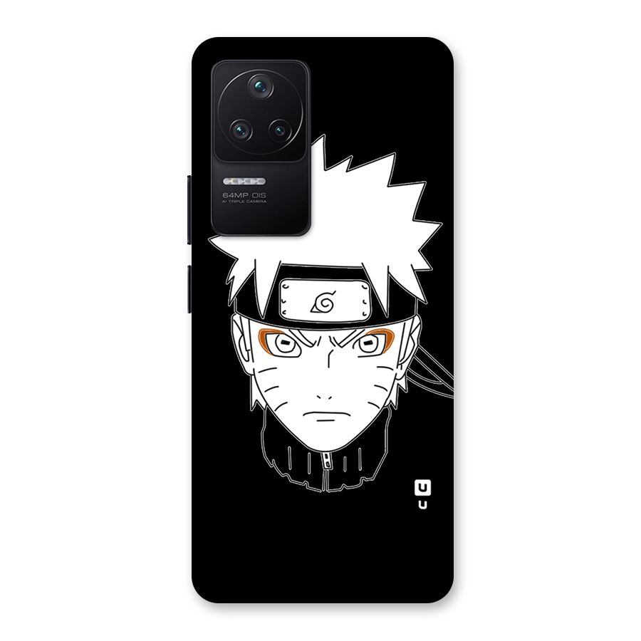Naruto Black and White Art Back Case for Poco F4 5G