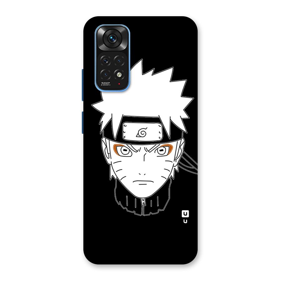 Naruto Black and White Art Back Case for Redmi Note 11S