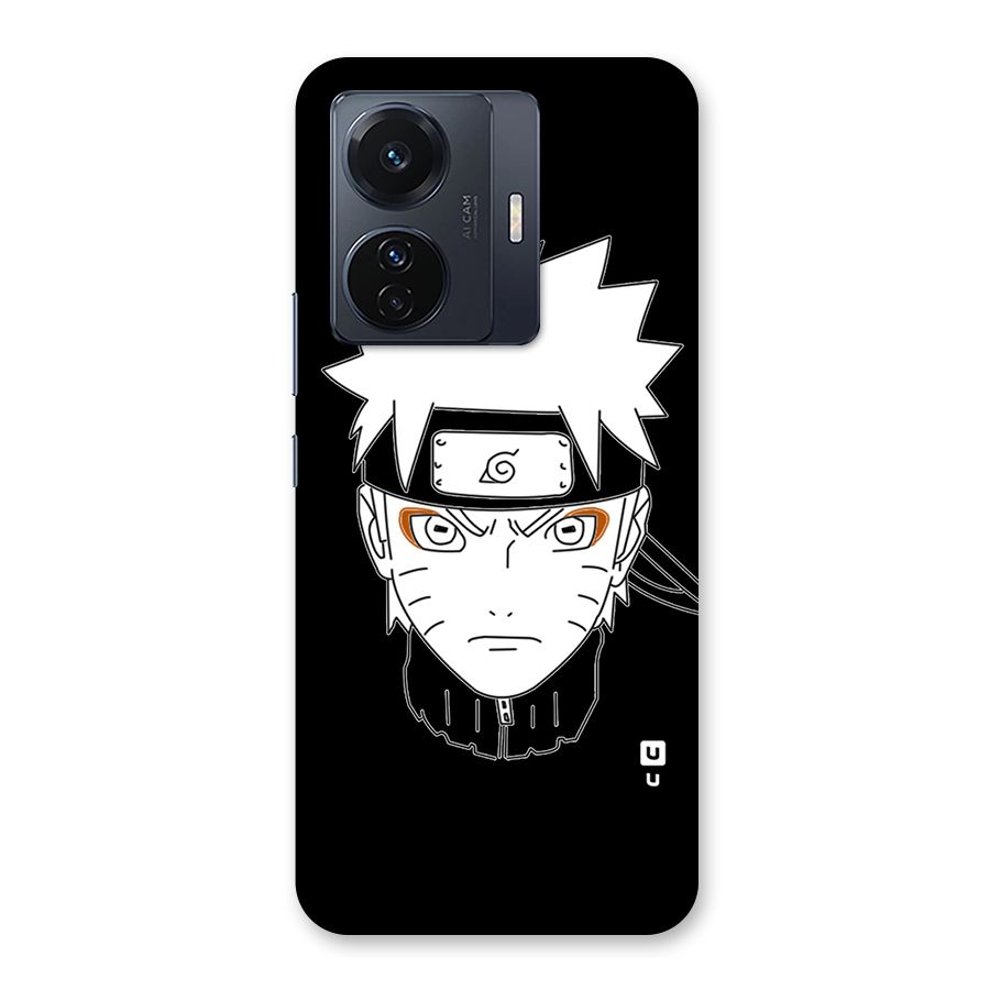 Naruto Black and White Art Back Case for Vivo T1 Pro