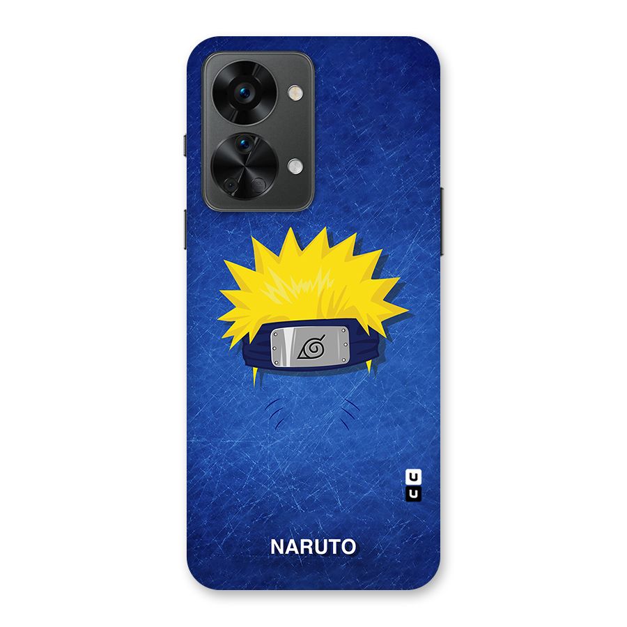 Naruto Headband Minimal Back Case for OnePlus Nord 2T