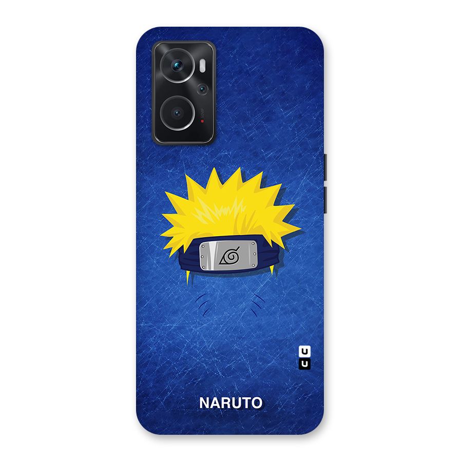 Naruto Headband Minimal Back Case for Oppo K10 4G