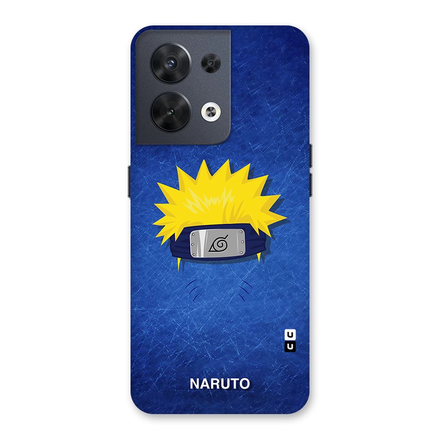 Naruto Headband Minimal Back Case for Oppo Reno8 5G