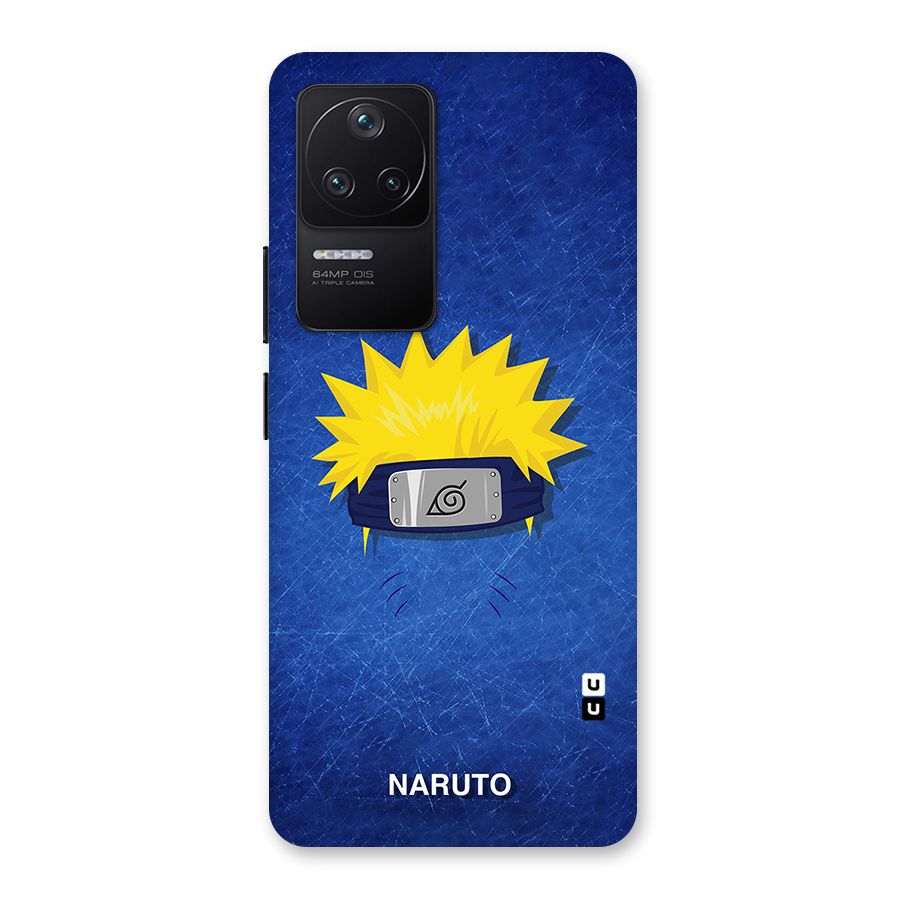 Naruto Headband Minimal Back Case for Poco F4 5G
