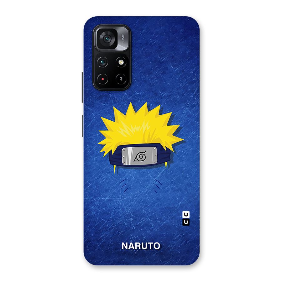 Naruto Headband Minimal Back Case for Poco M4 Pro 5G